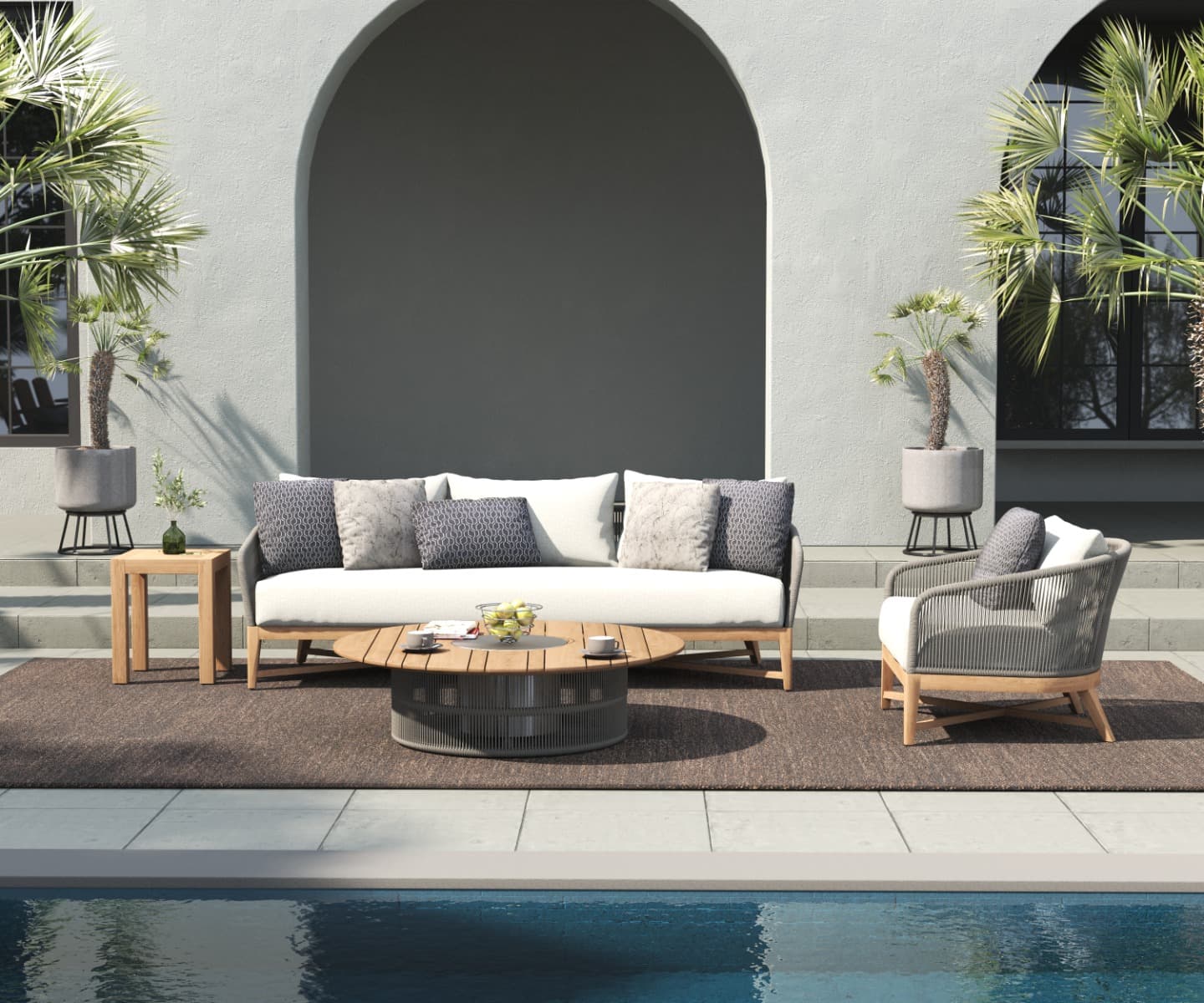 Emmilie Sofa with Rizo Coffee Table - Set