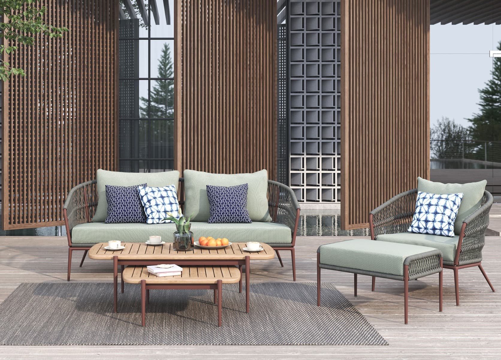 Vino Sofa with Table - Set