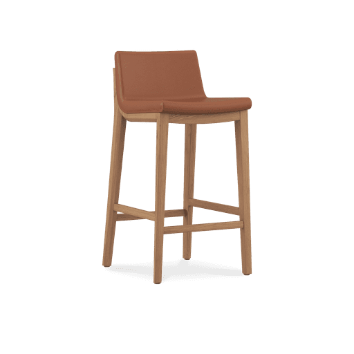 Carin Bar Chair - Leather