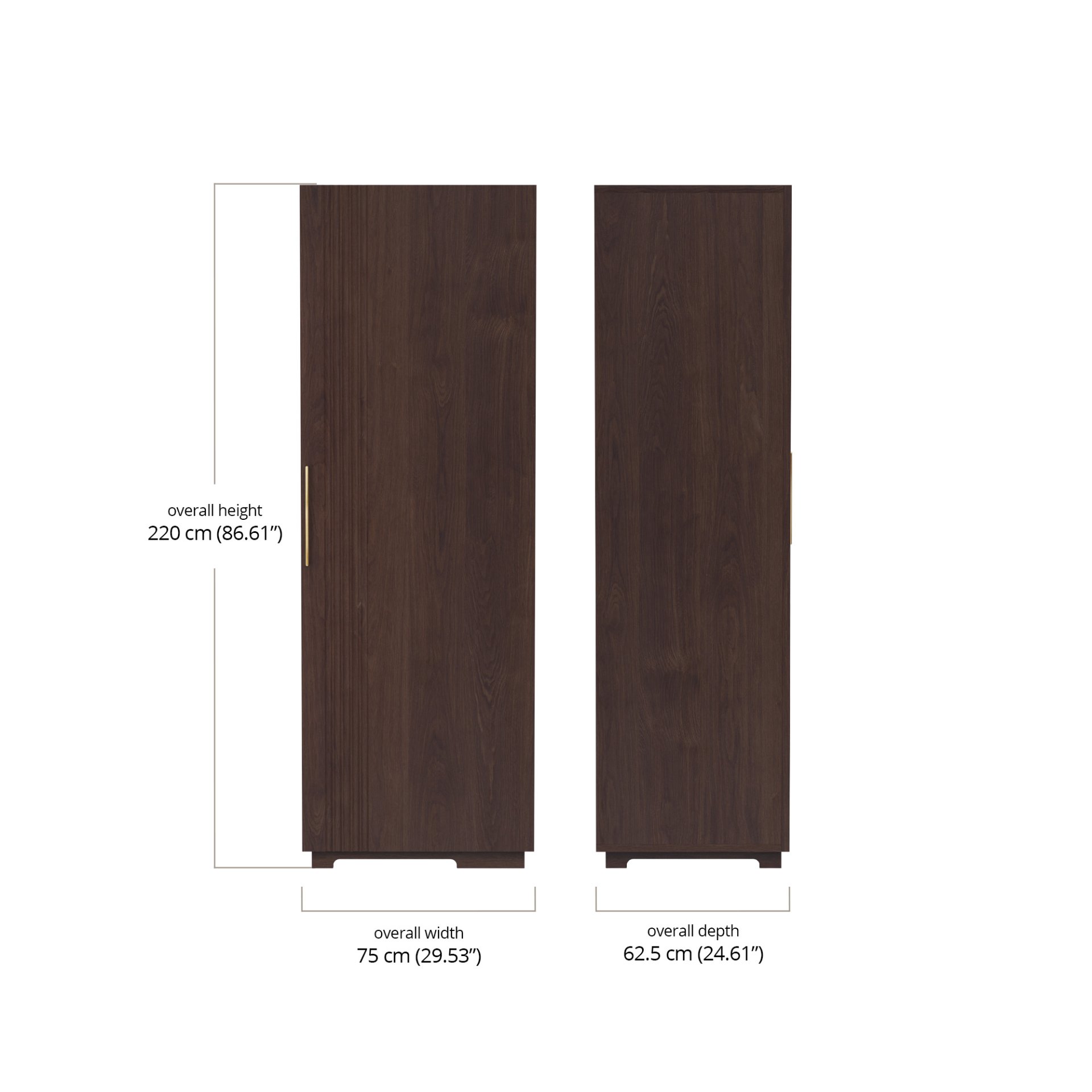 Alea Wardrobe Module dimensions