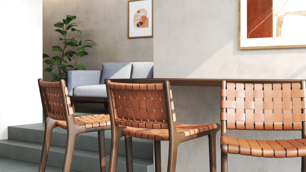 Arco Counter Stool, in a room
