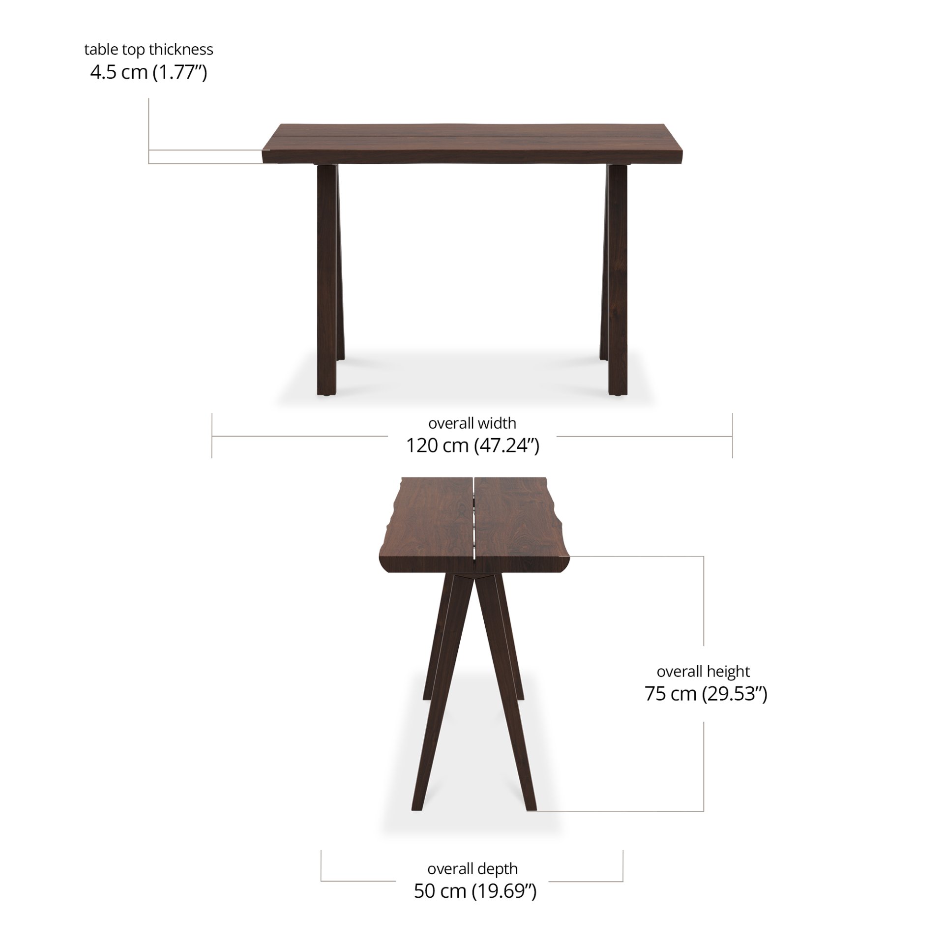 Arri Living Console - 120 Cm dimensions