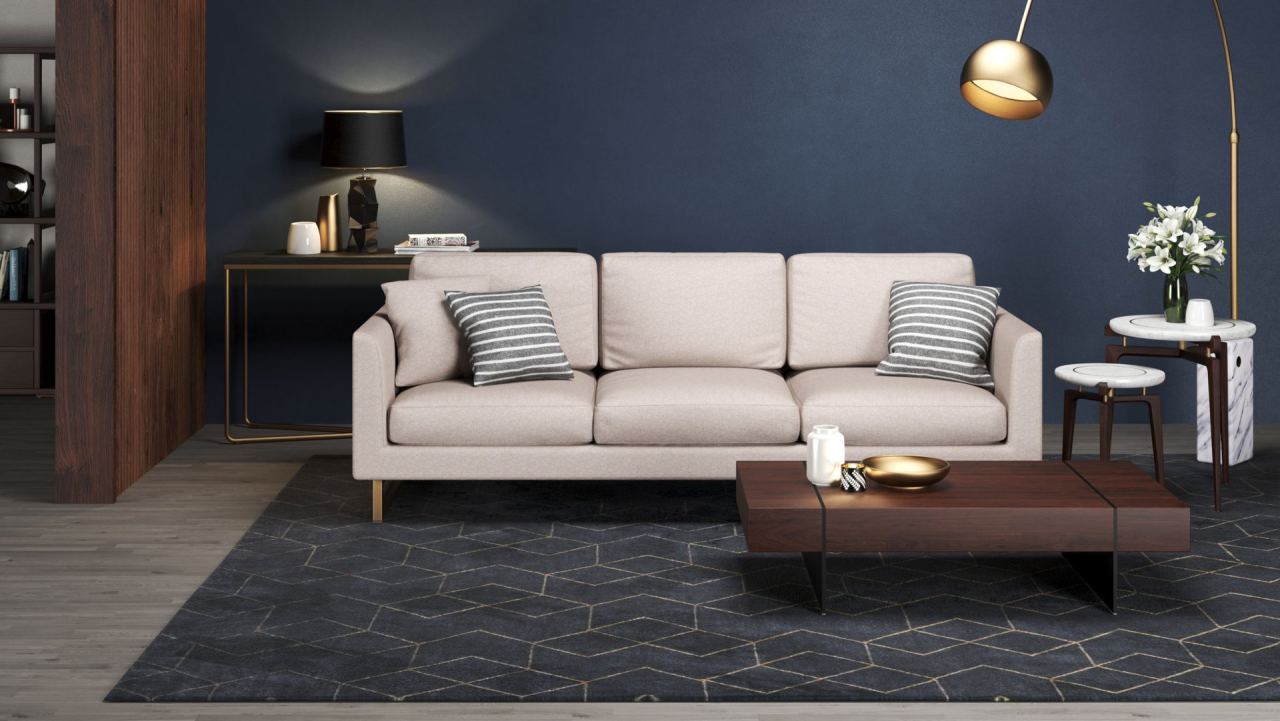 Aurelio 3 Seater Sofa