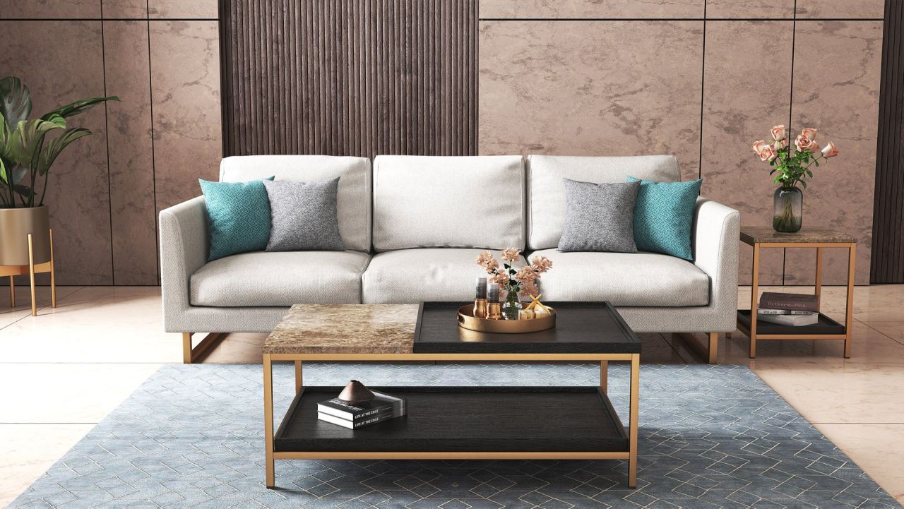 Aurelio 3 Seater Sofa