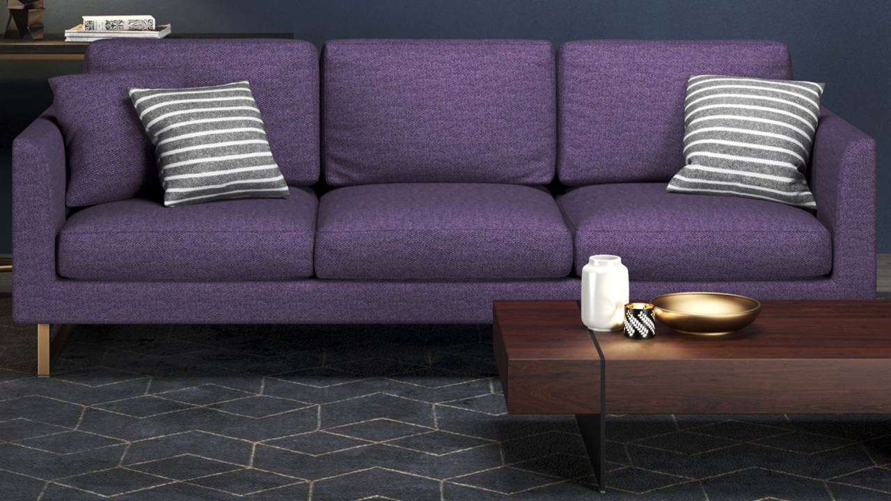 Aurelio 3 Seater Sofa, in a room