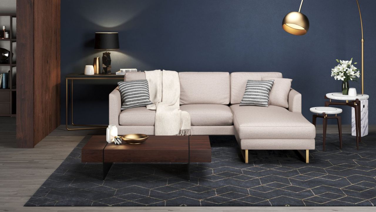 Aurelio Sectional Sofa Left With Chaise