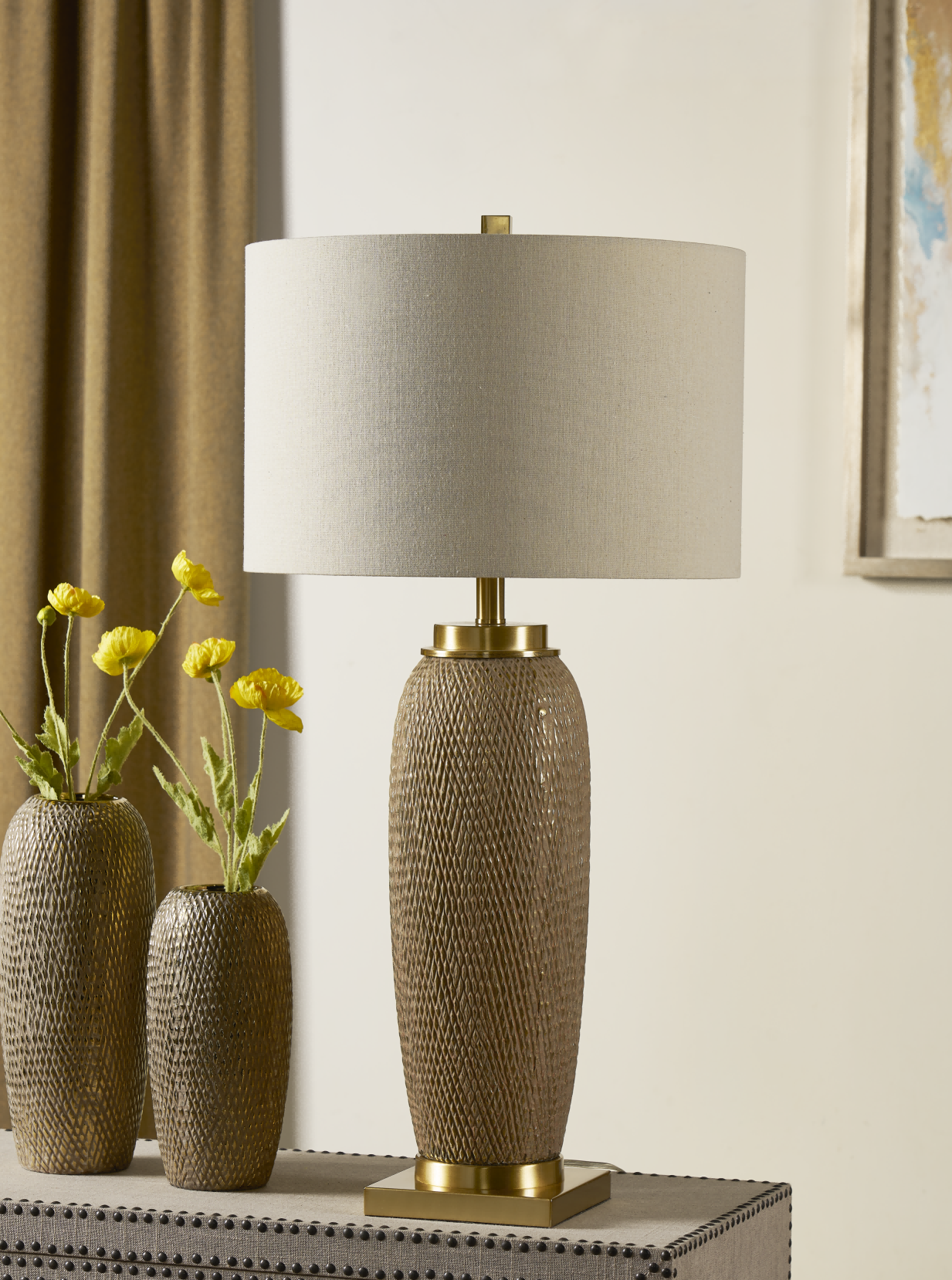 Aura Table Lamp, in a room