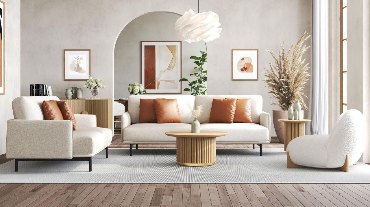 Bean Lounge Chair, in a room
