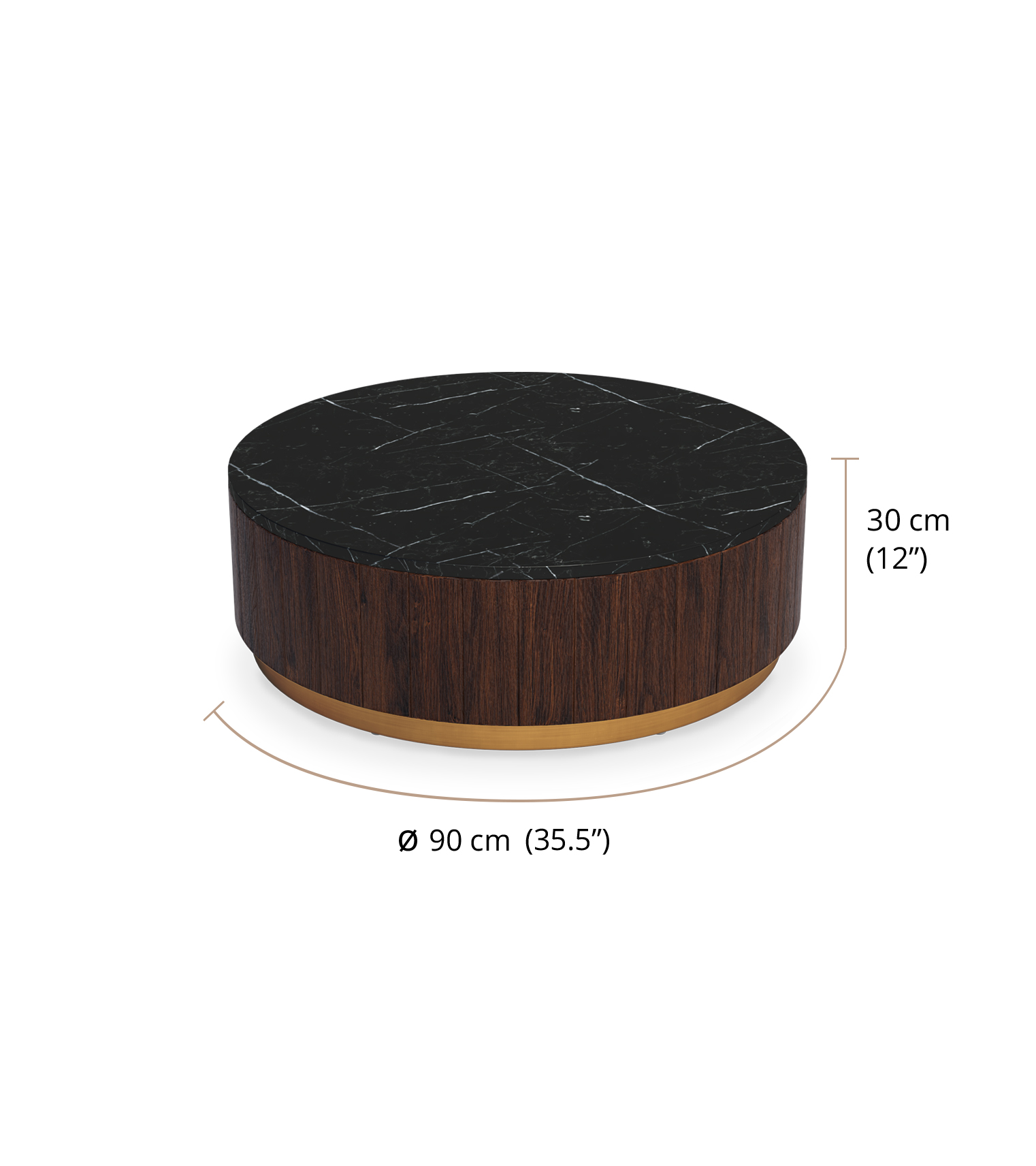 Belwood Coffee Table dimensions