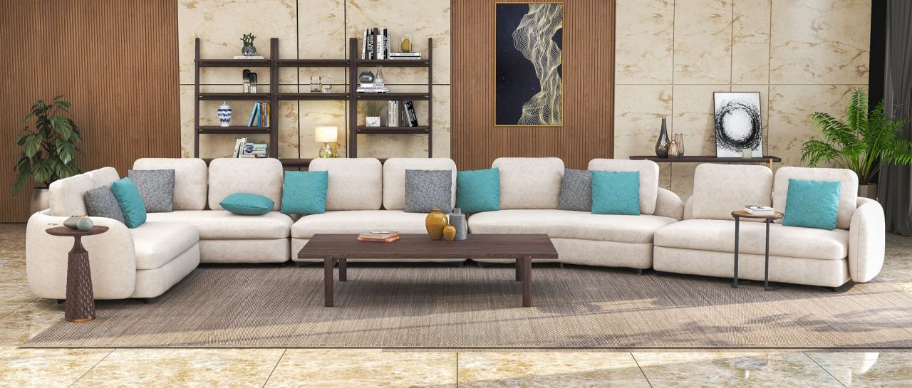 Bent 2 Seater Middle Sofa, in a room