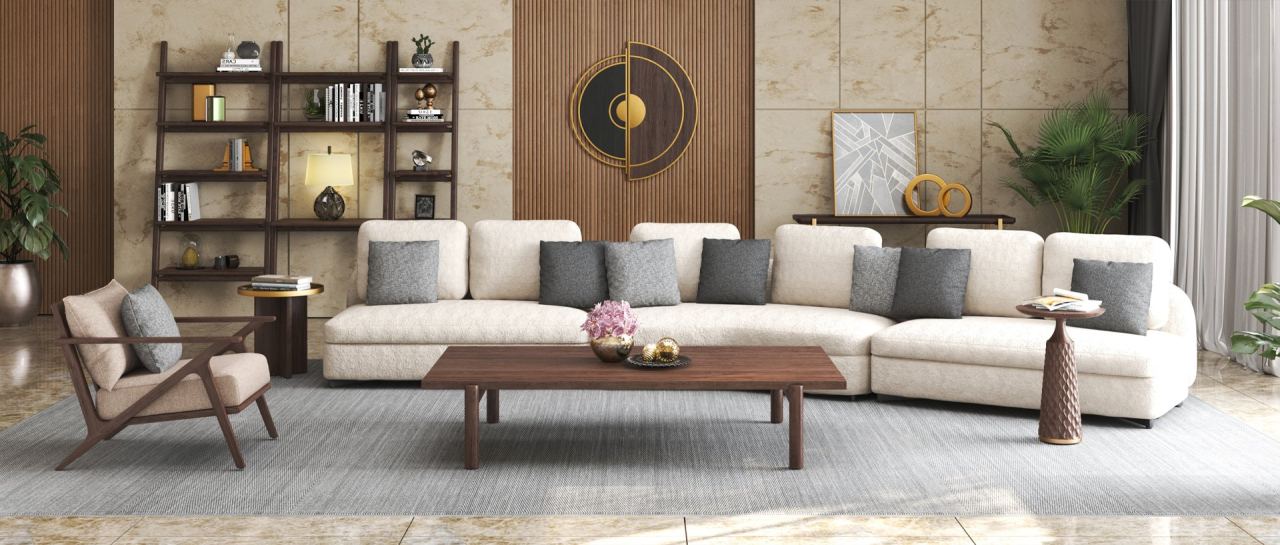 Bent 2 Seater Middle Angled