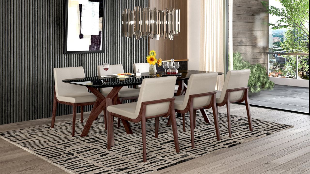 Carin Side Chair - Leather