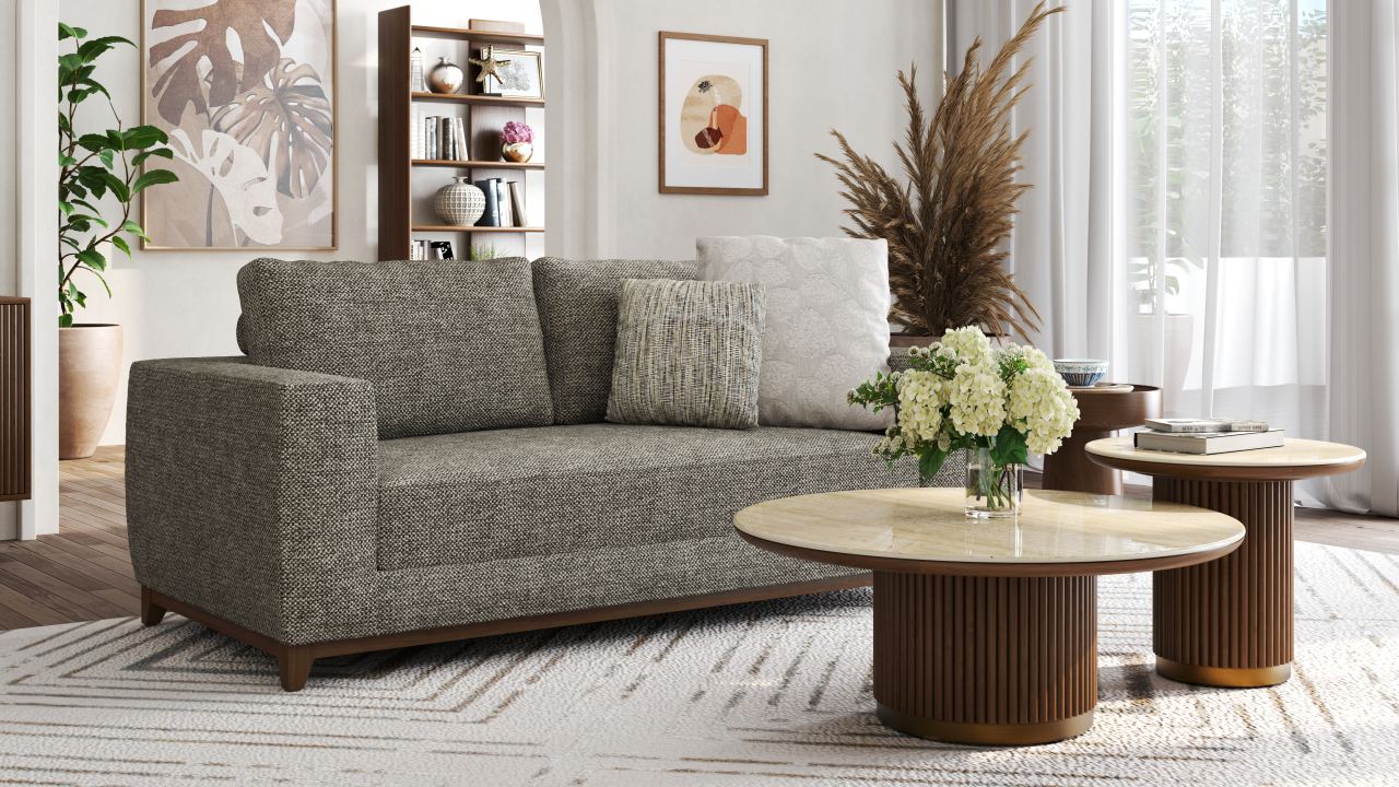 Comforta 2 Seater Sofa, in a room