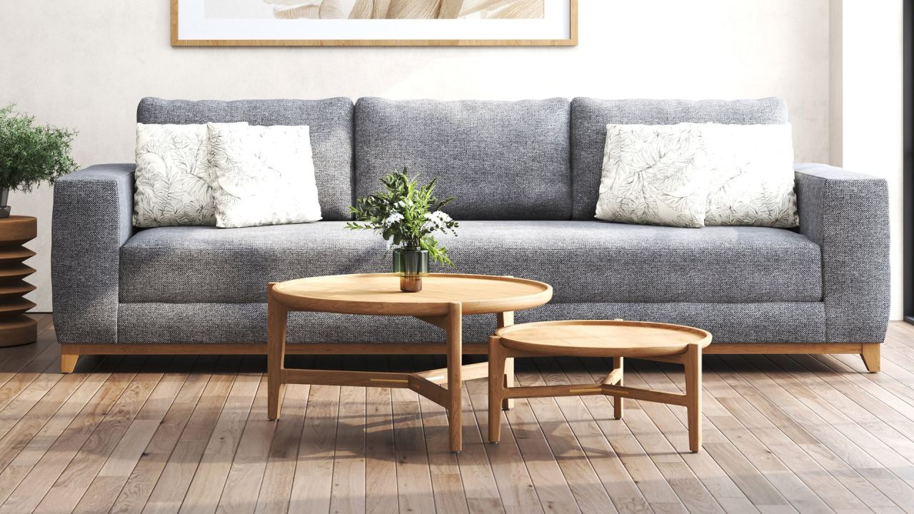 Comforta 3 Seater Sofa, in a room