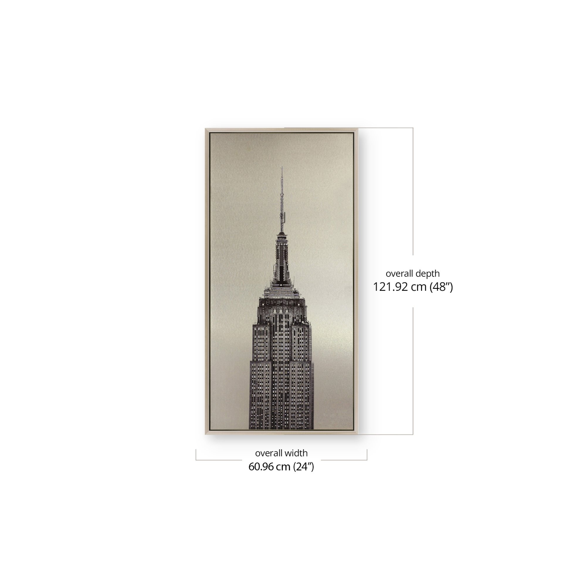 Campagne Lumos Aluminum Printing dimensions