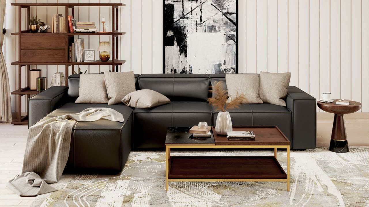 Conrad Coffee Table, in a room