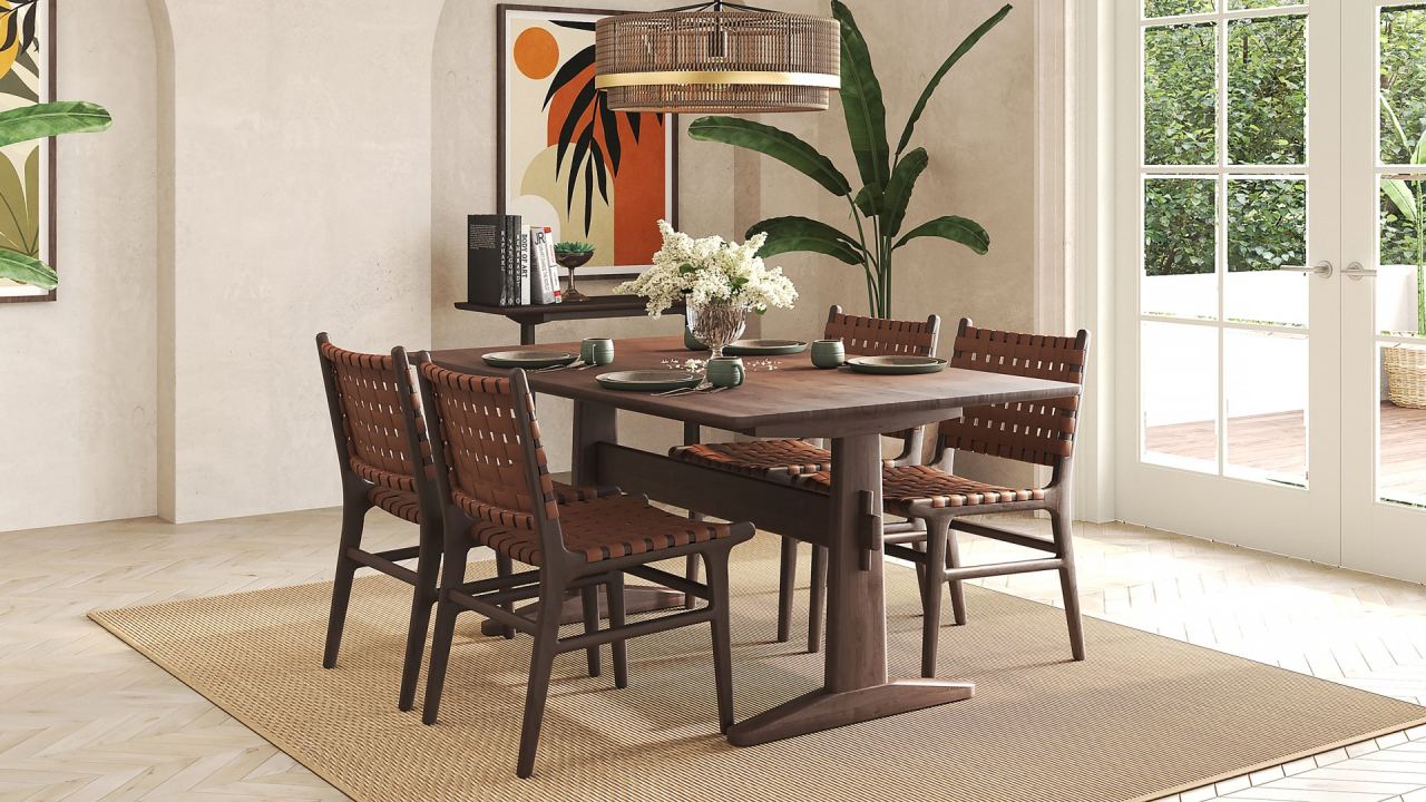 The Carina collection in a room