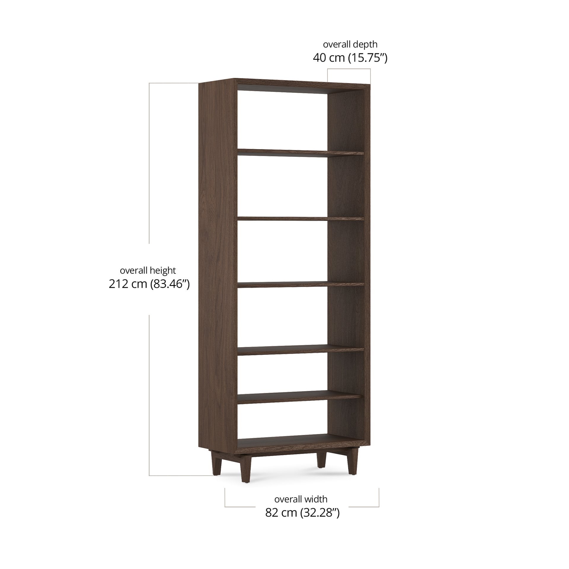 Dane Bookshelf dimensions
