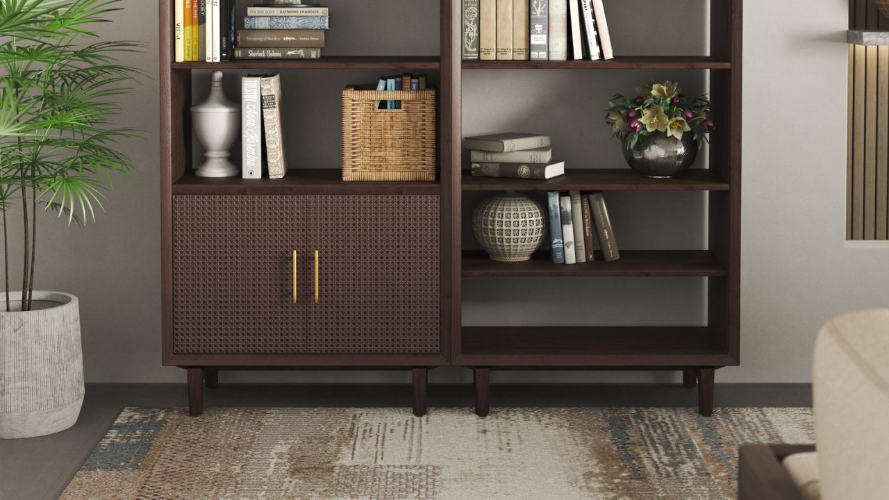Dane Bookshelf, in a room