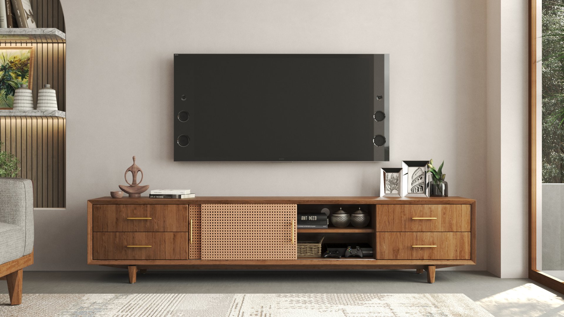 The Dane collection, in a room