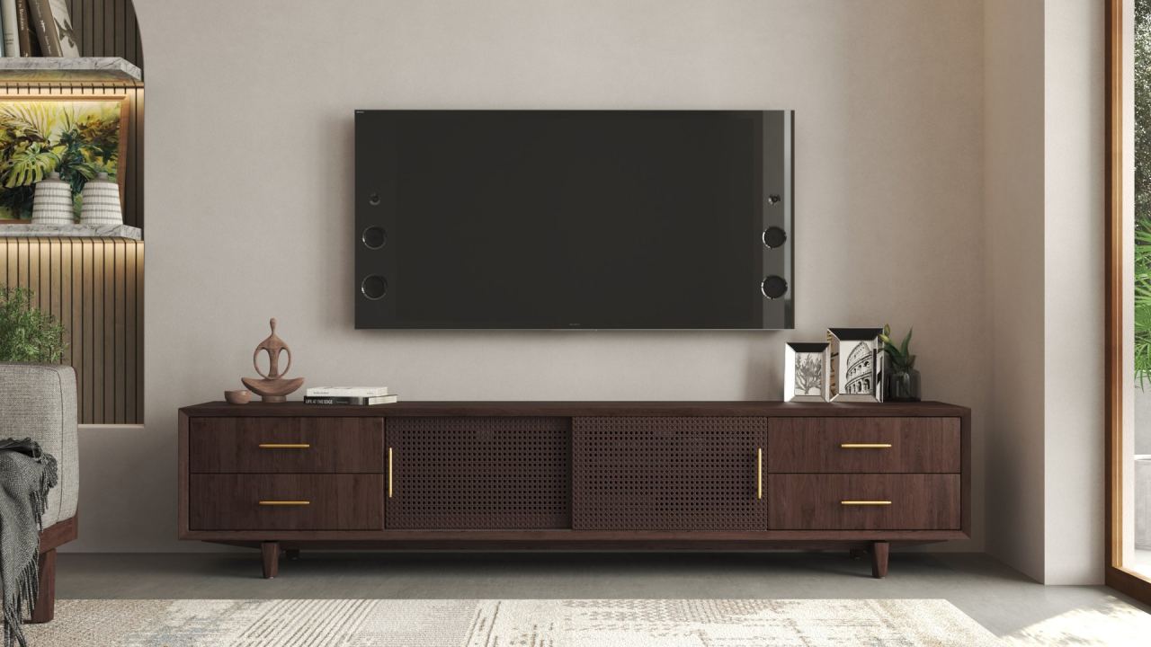 Dane Media Console 240, in a room