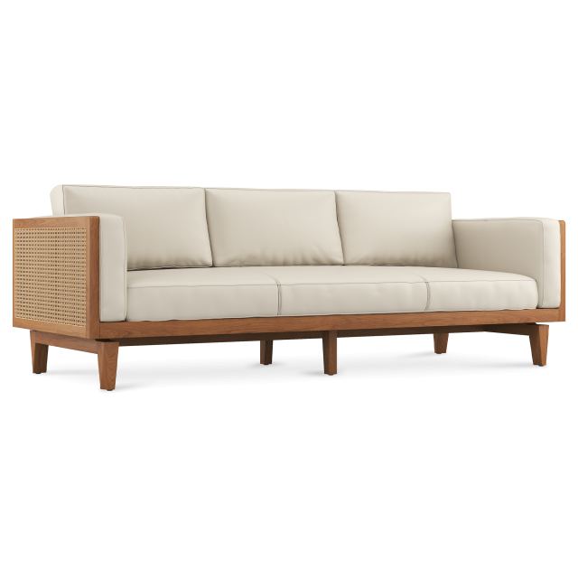 Derby 3 Seater Sofa - Leather
