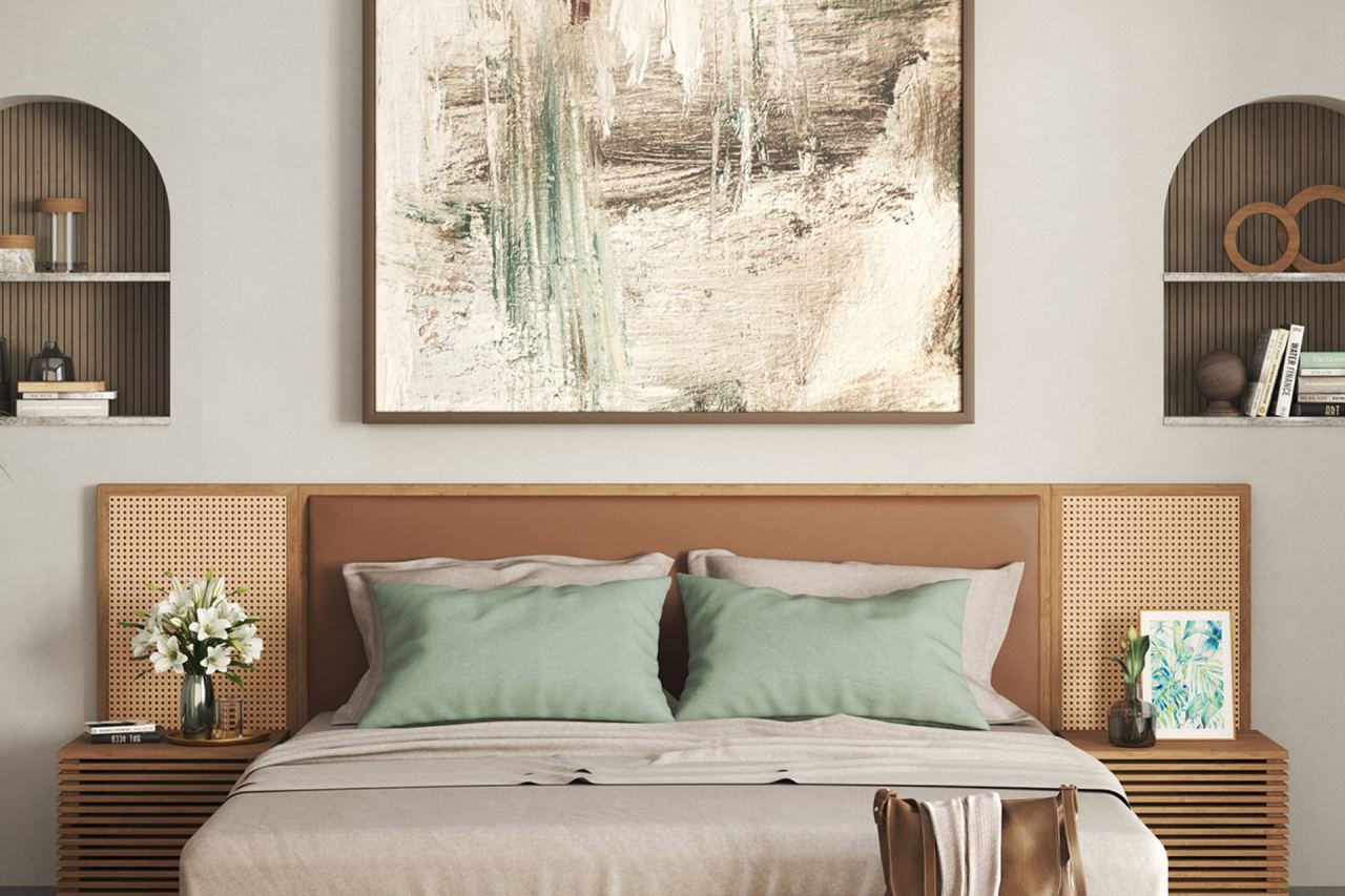 Elsa King Long Headboard