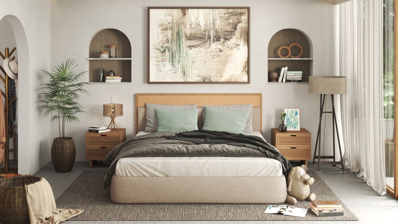 Elsa Super King Small Headboard