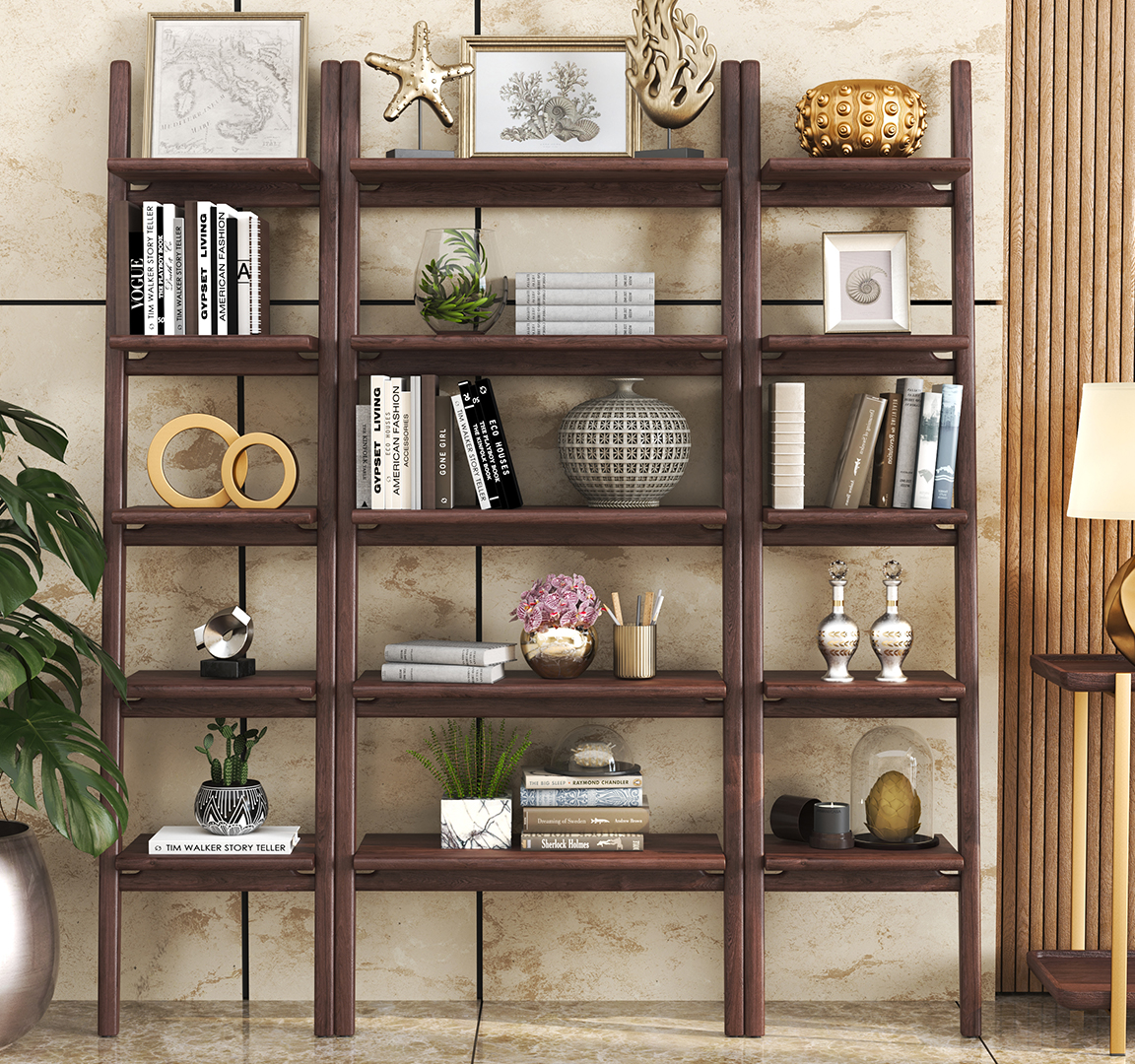 Endra Small Ladder Shelf