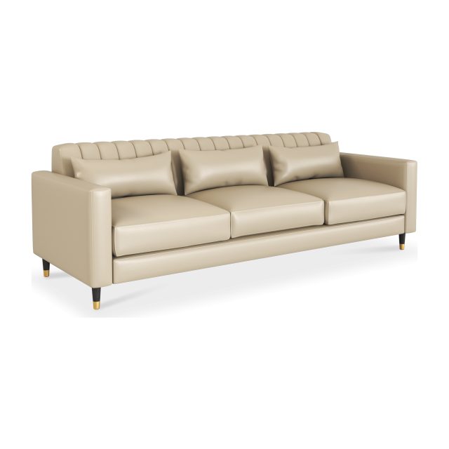 Giovanna 3 Seater Sofa - Leather