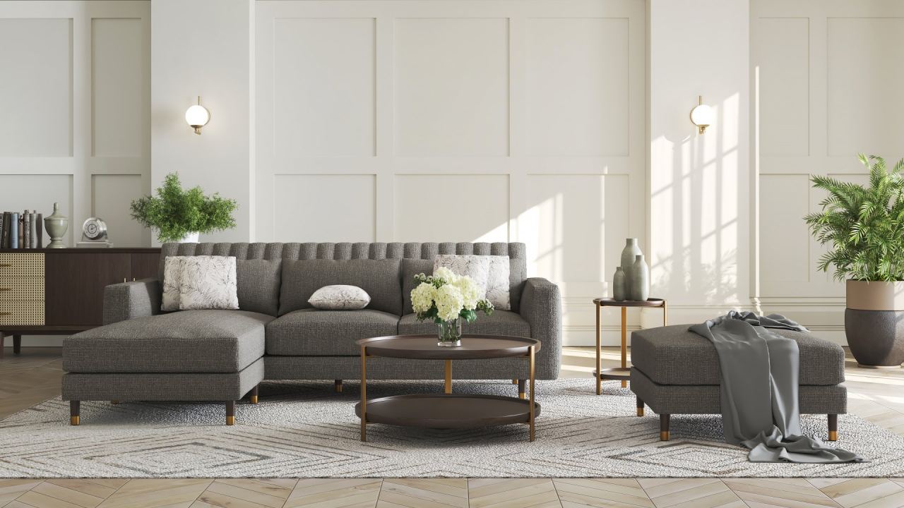 Giovanna 3 Seater With Right Chaise