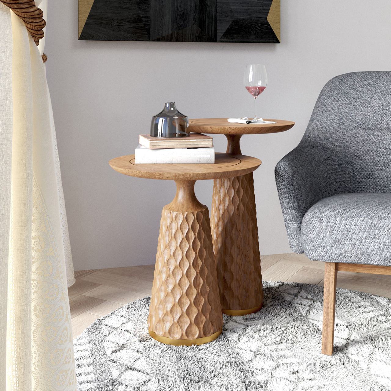 Gelombang Accent Table (Small)
