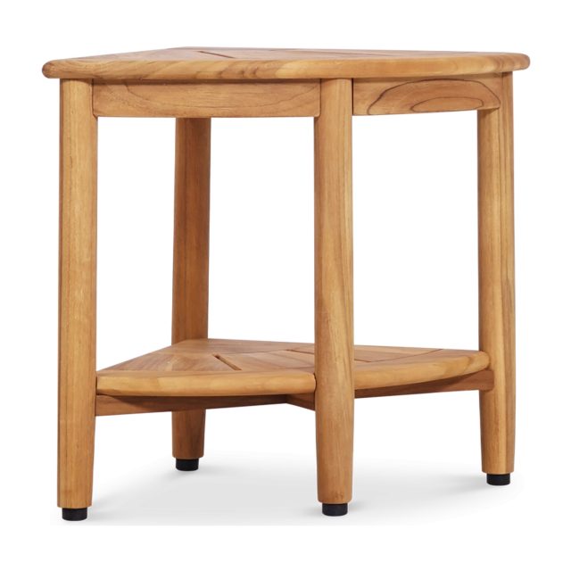 Haven Teak Corner Stool