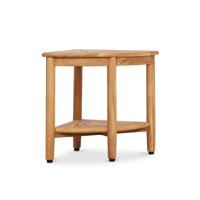 Haven Teak Corner Stool