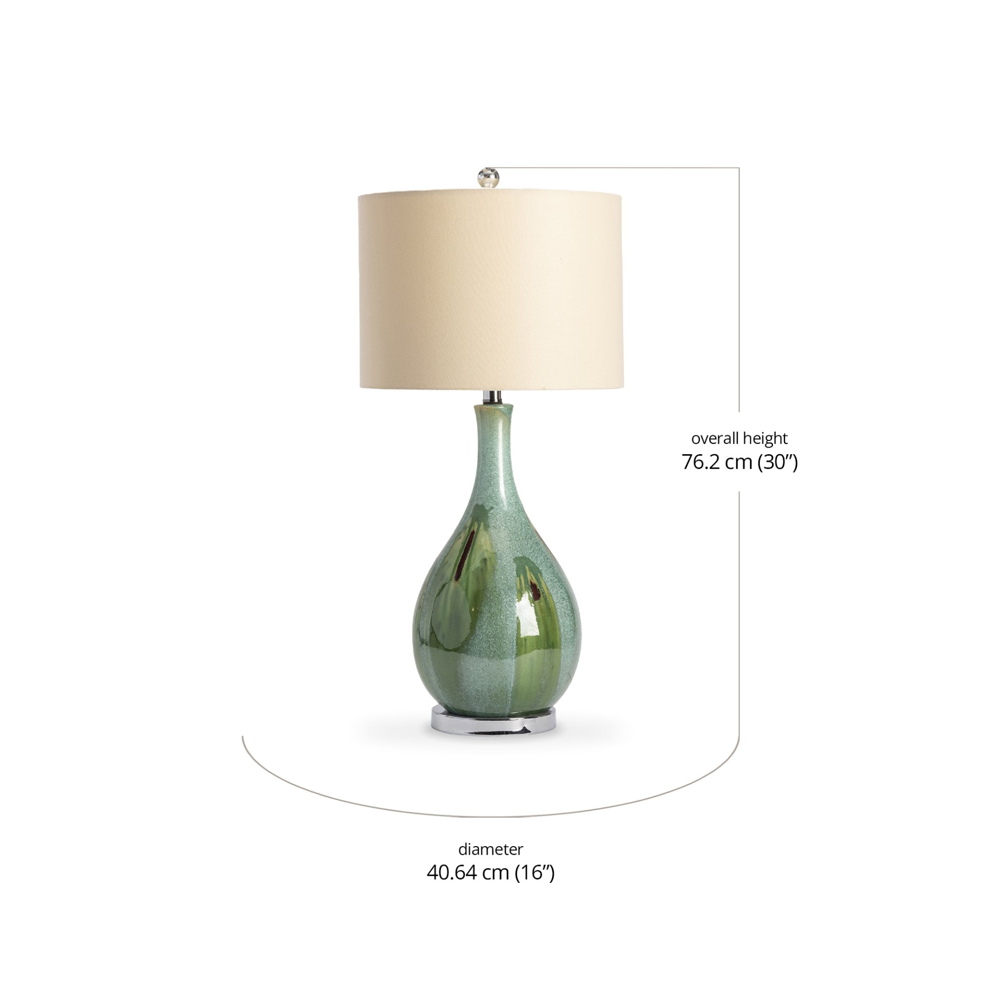 Helia Table Lamp dimensions