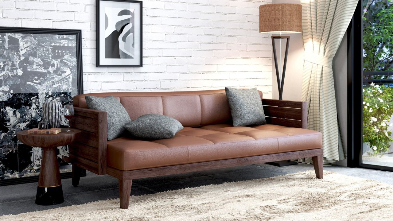 Harper Daybed Leather