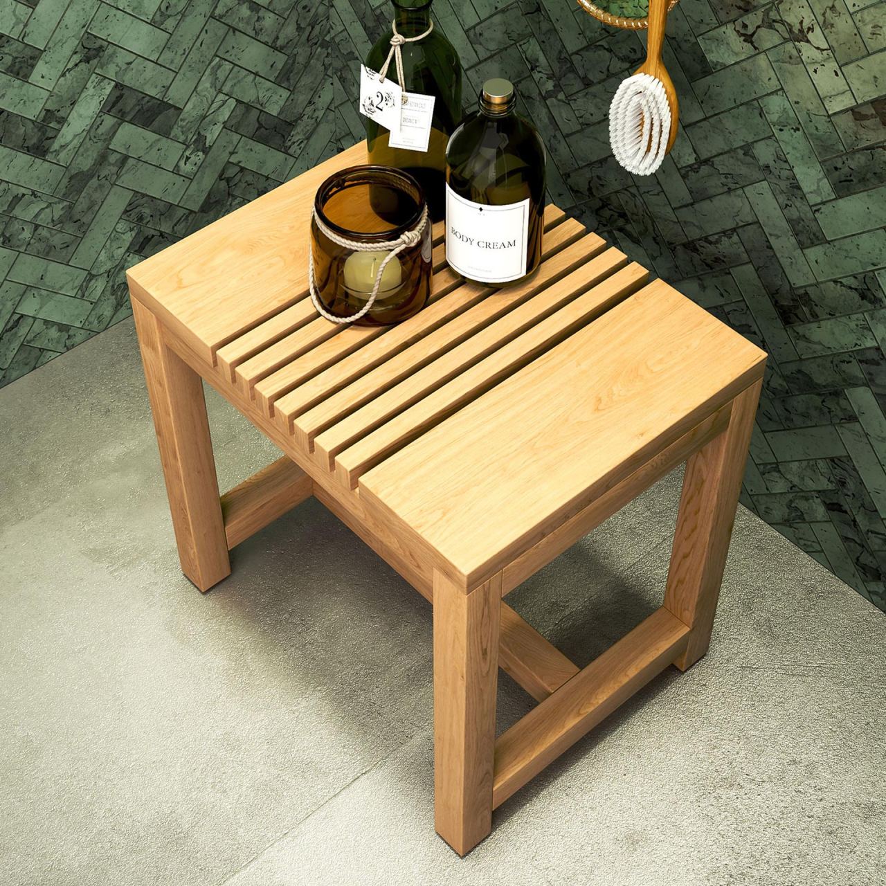 Signature Stool, in a room