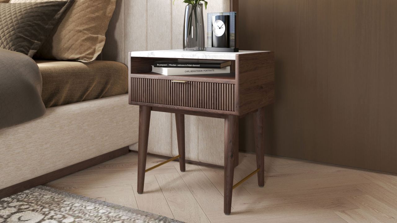 Isla Nightstand 1 Drawer