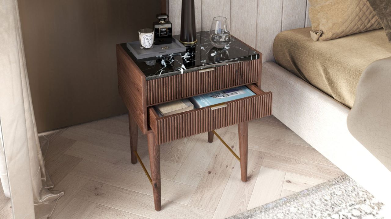 Isla Nightstand With 2 Drawers