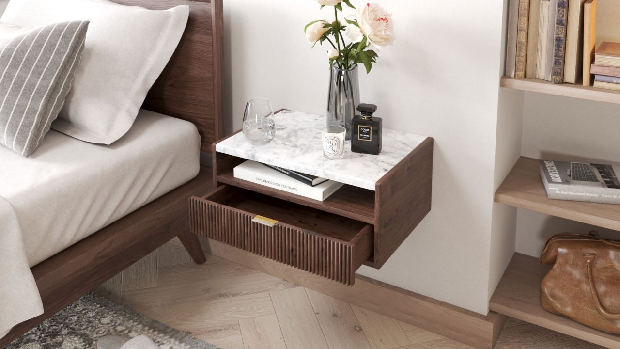 Isla Nightstand Floating