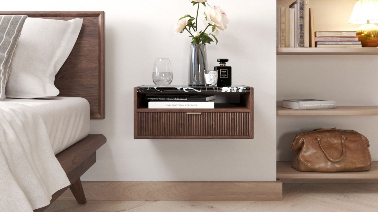 Isla Nightstand Floating