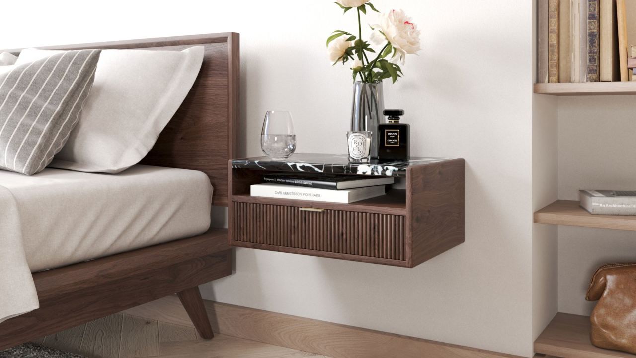 Isla Nightstand Floating