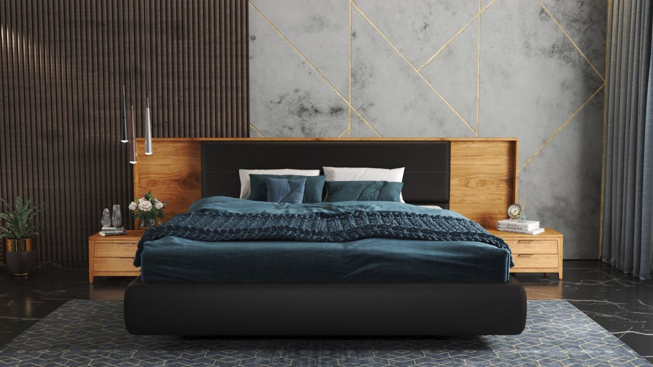 Ivo Upholstery - Bed Frame - King