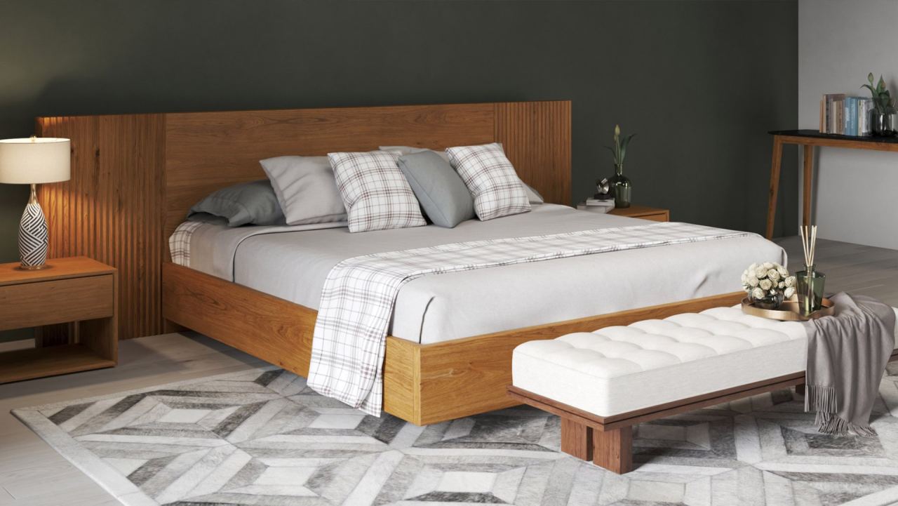 Ivo Wood - Bed Frame - Super King