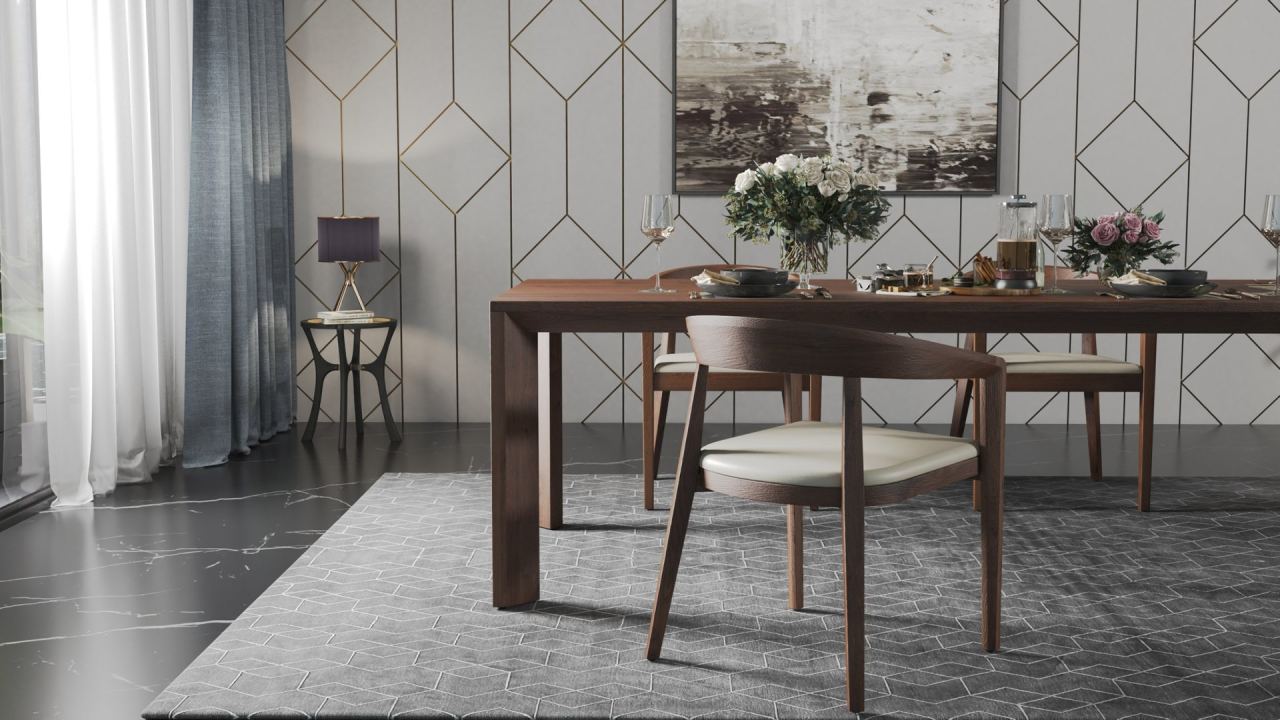 Jaby Dining Chair - Leather