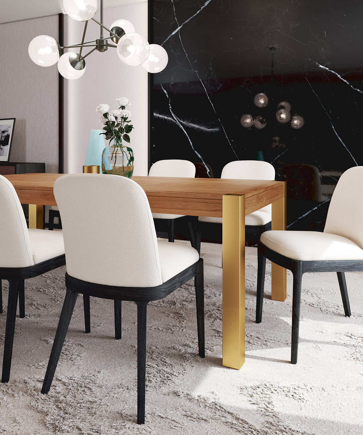 Jela Dining Chair, in a room