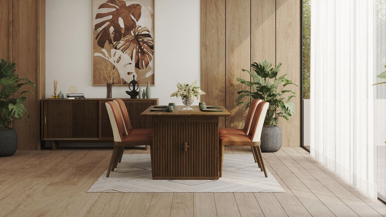 Jela Dining Chair, in a room