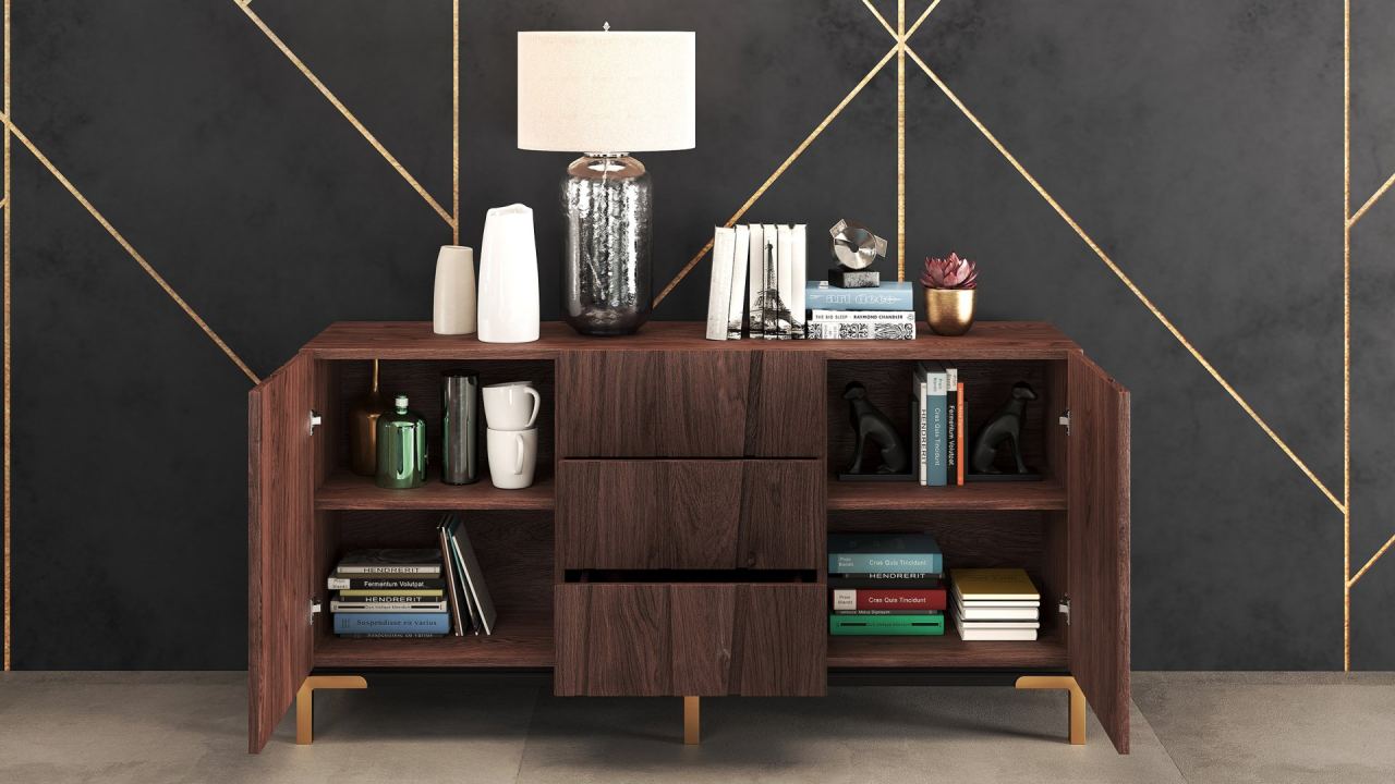 Joan Sideboard in a furnished room