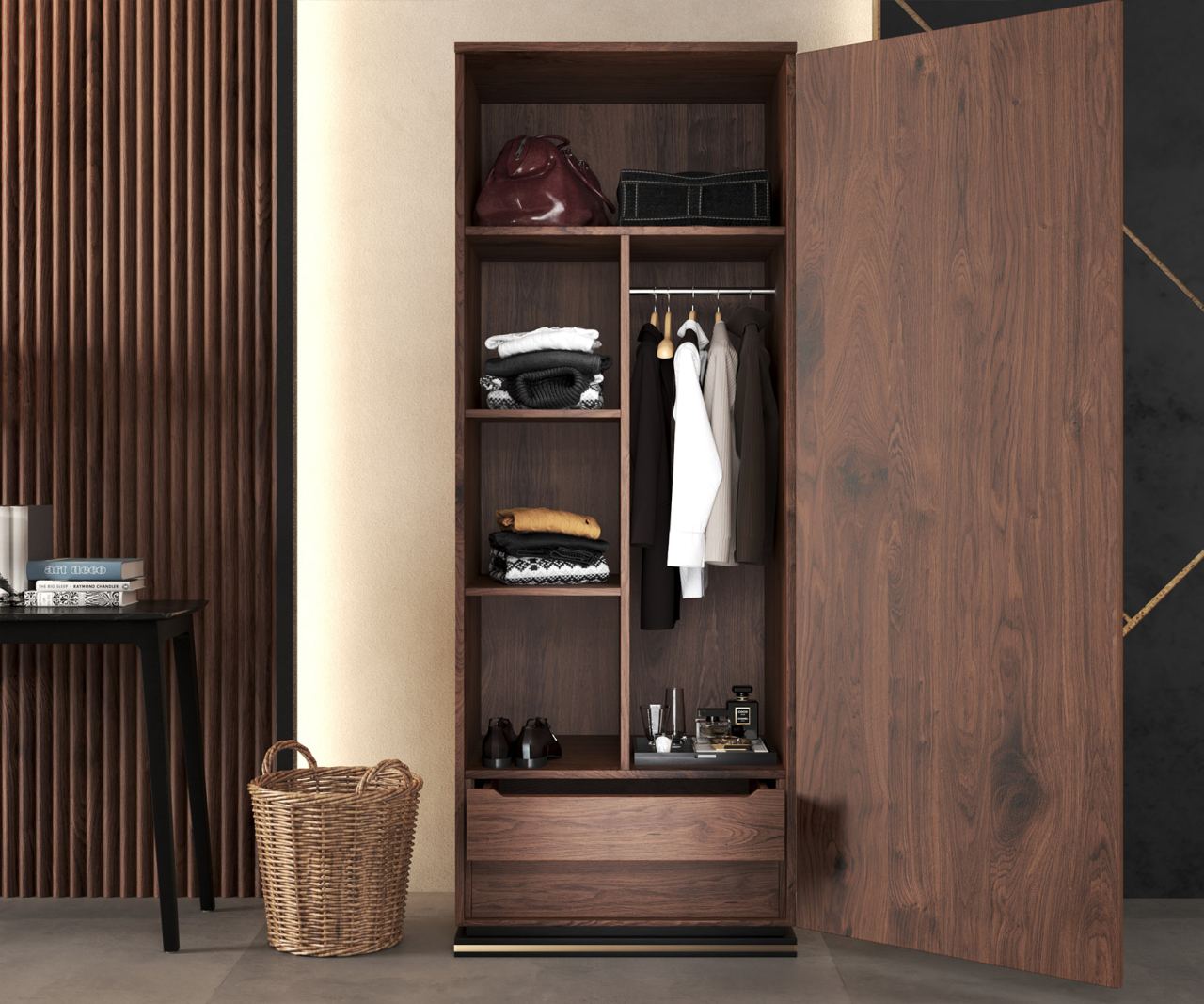 Joan Single Door Wardrobe