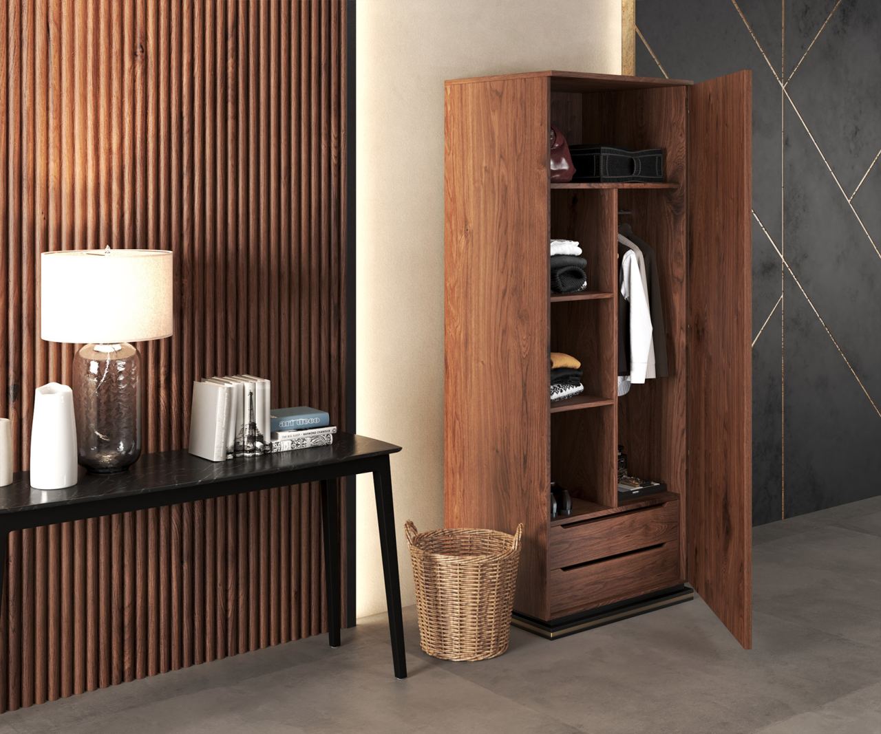 Joan Single Door Wardrobe